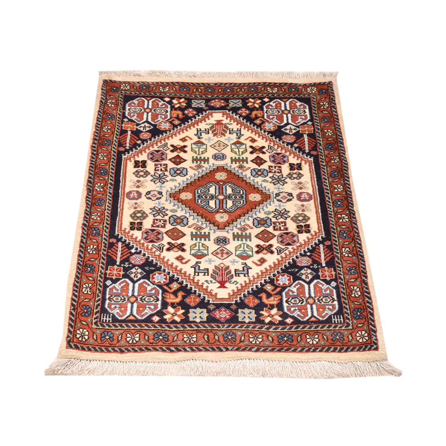 Gabbeh Rug - Kashkuli Perser - 95 x 64 cm - multicolored