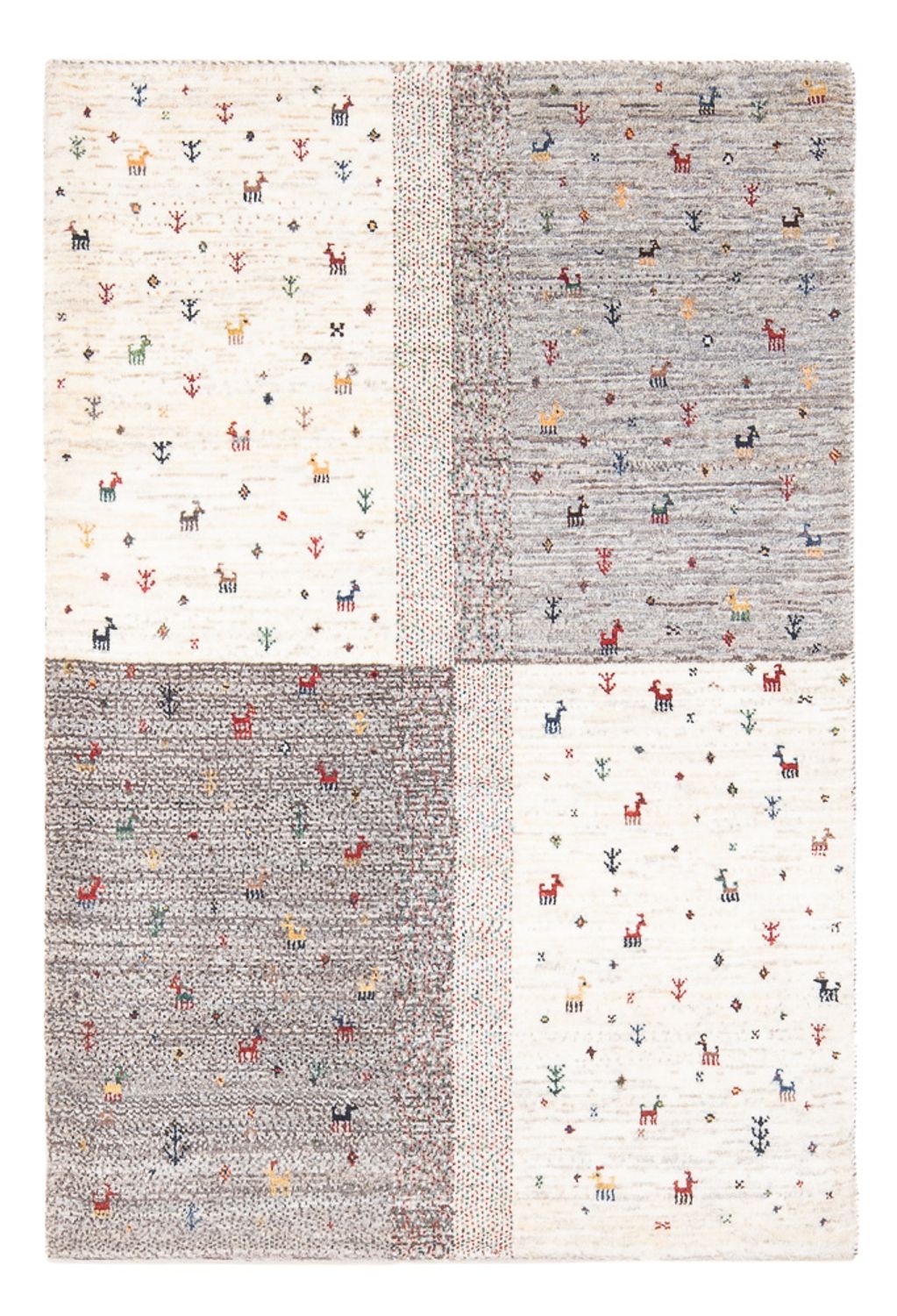 Gabbeh Rug - Loribaft Perser - 128 x 86 cm - multicolored