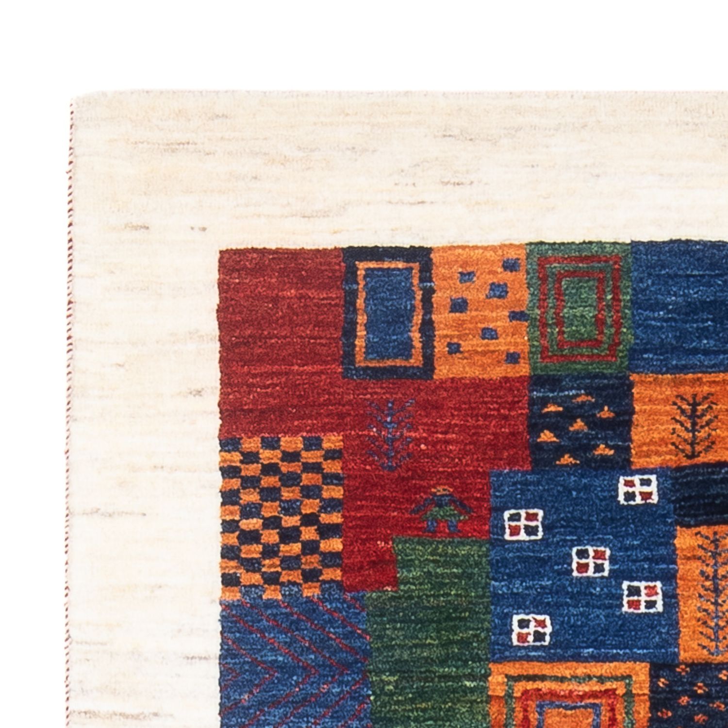 Gabbeh Rug - Loribaft Perser - 132 x 86 cm - multicolored