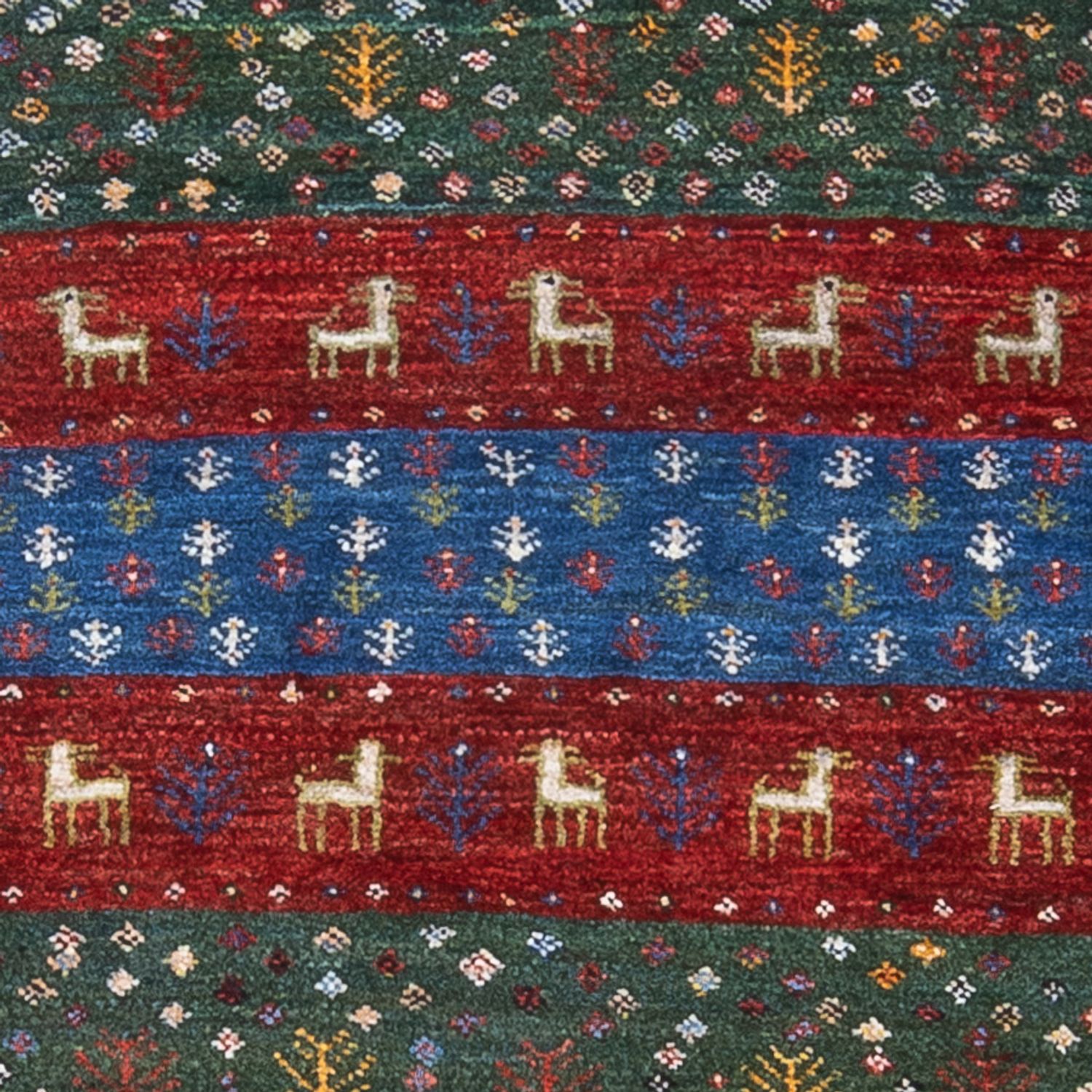 Gabbeh Rug - Loribaft Perser - 131 x 86 cm - multicolored