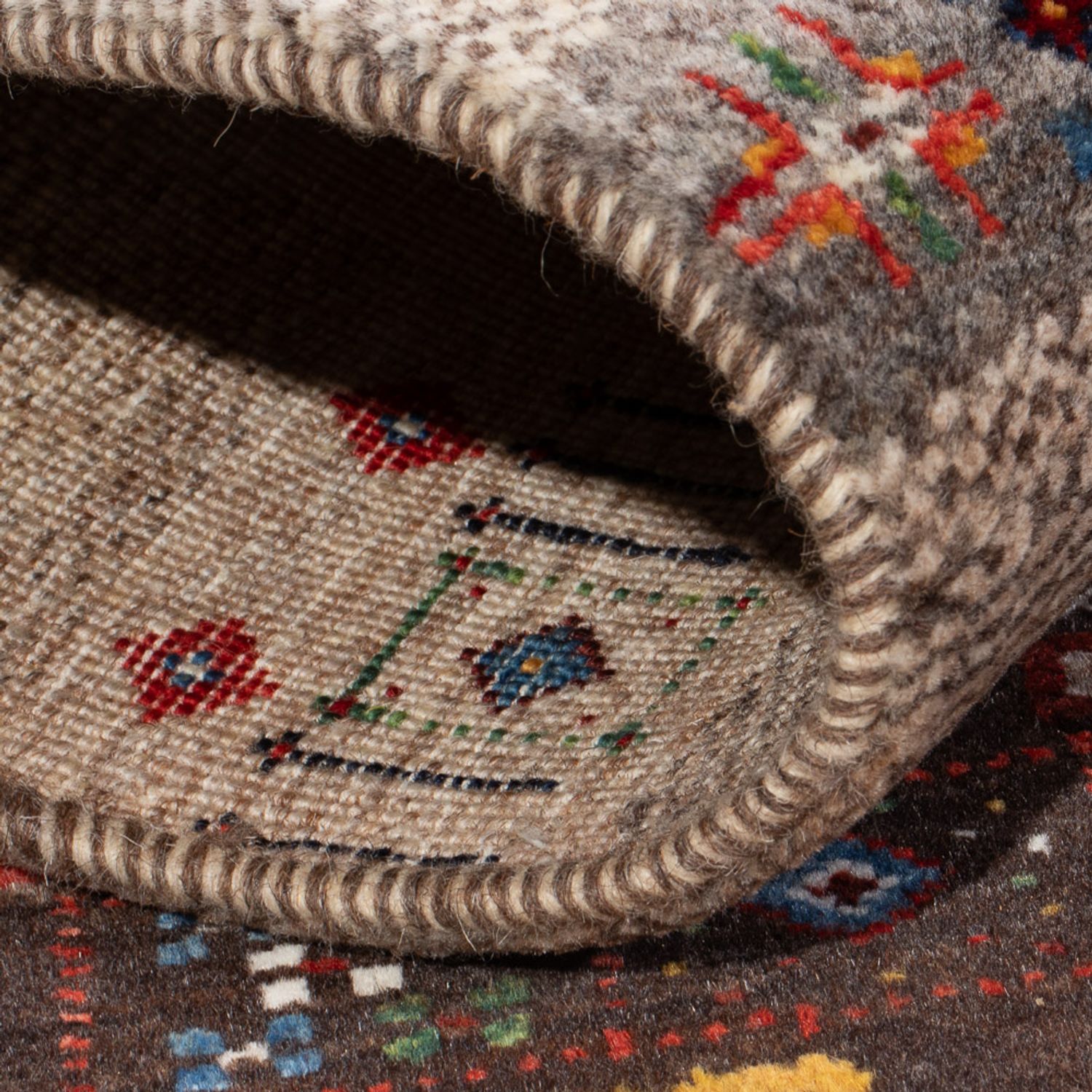 Gabbeh Rug - Loribaft Perser - 127 x 83 cm - multicolored