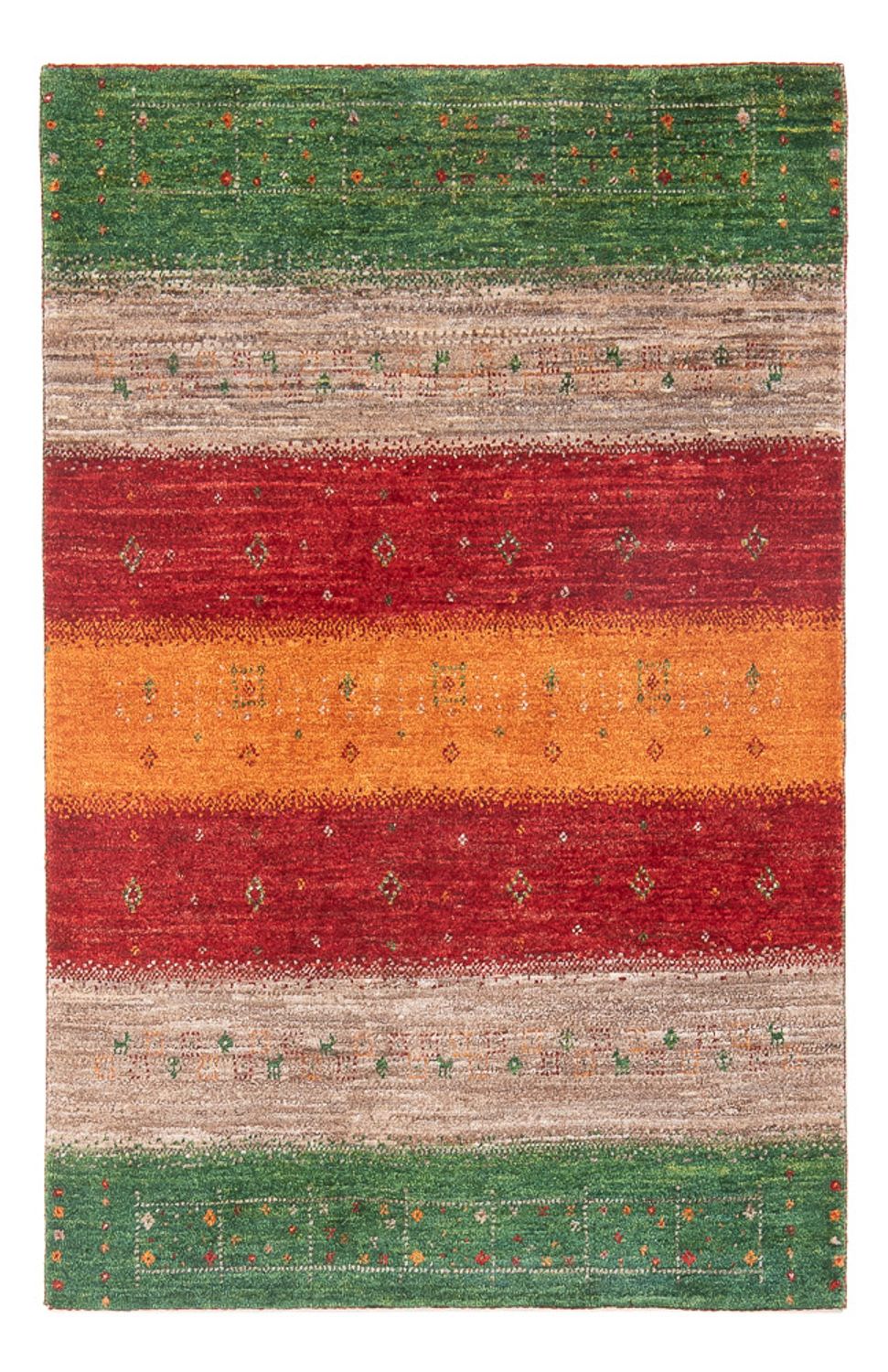 Gabbeh Rug - Loribaft Perser - 135 x 85 cm - multicolored