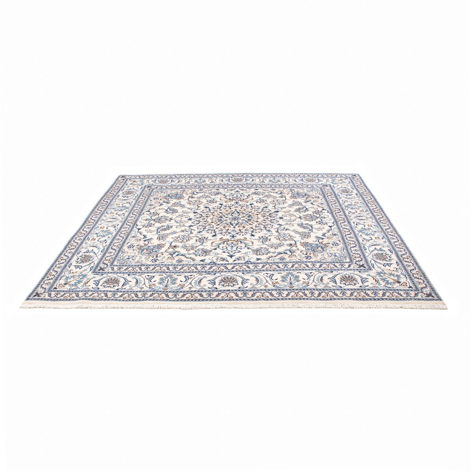 Perser Rug - Nain square  - 200 x 195 cm - cream