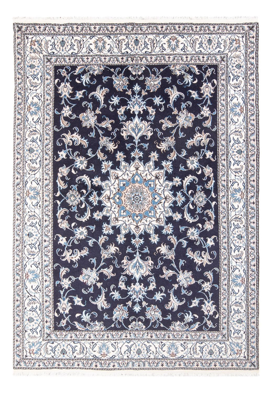 Perser Rug - Nain - 238 x 167 cm - dark blue