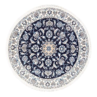 Perser Rug - Nain round  - 150 x 150 cm - dark blue