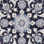 Perser Rug - Nain round  - 150 x 150 cm - dark blue