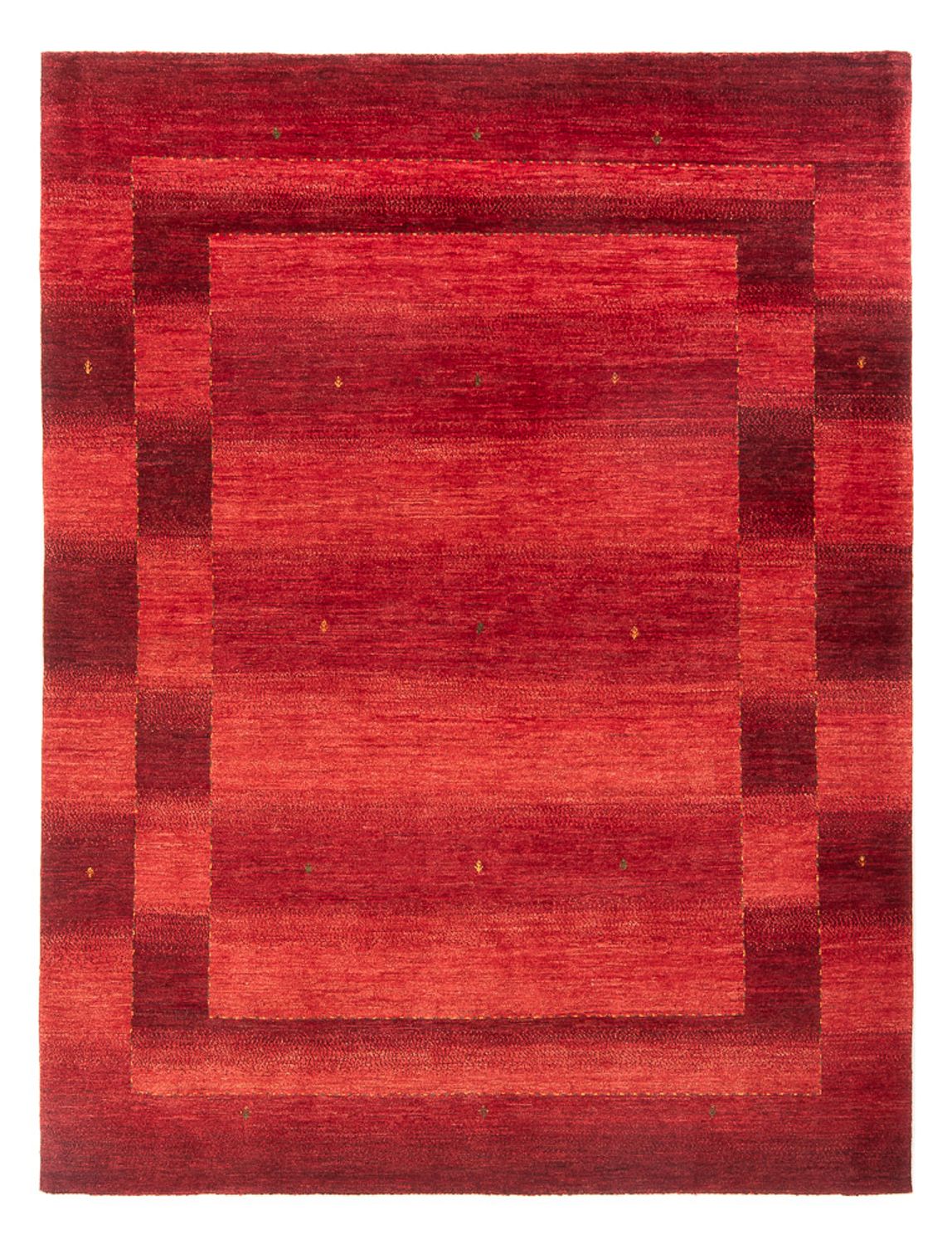 Gabbeh Rug - Loribaft Perser - 240 x 183 cm - red