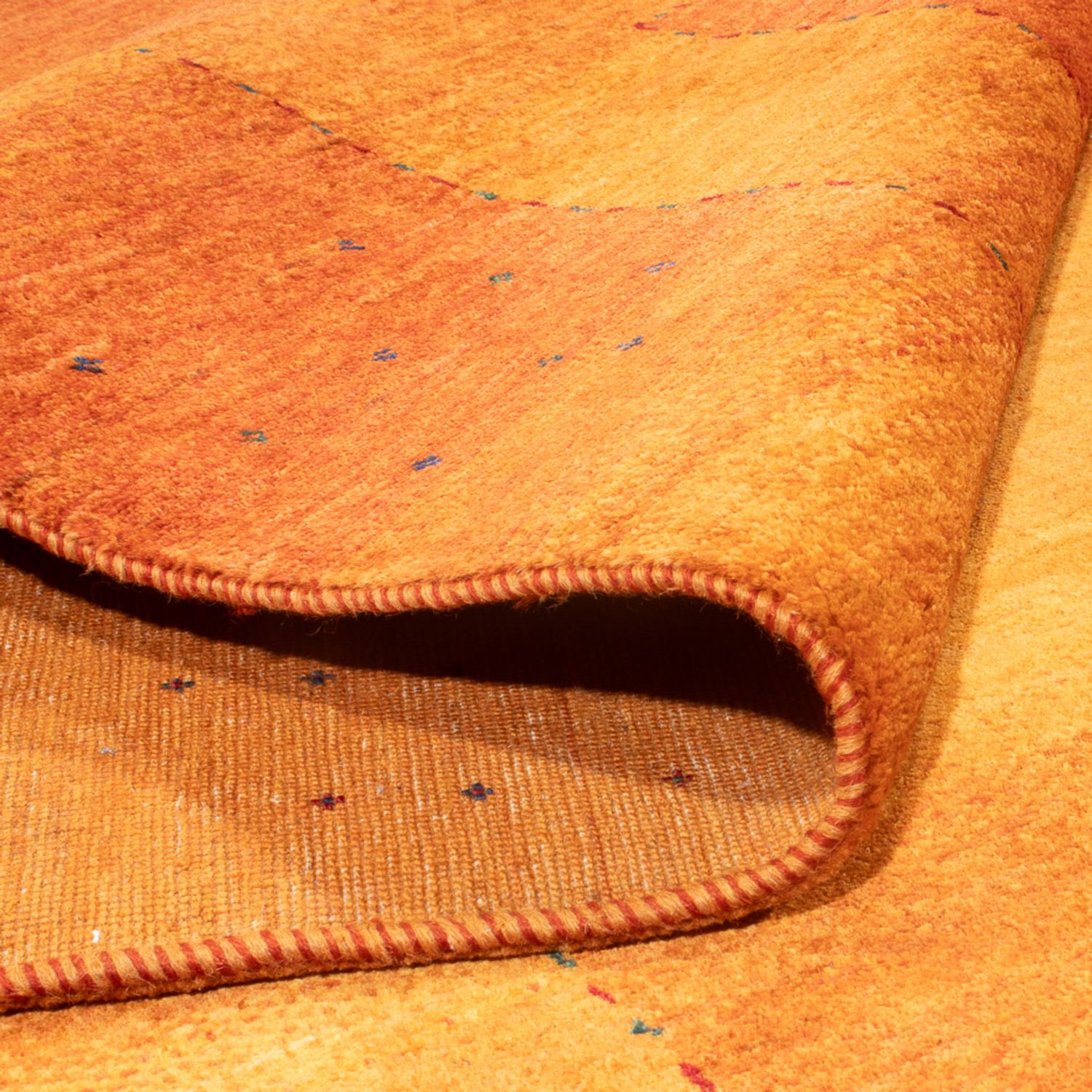 Gabbeh Rug - Loribaft Perser - 293 x 218 cm - terracotta