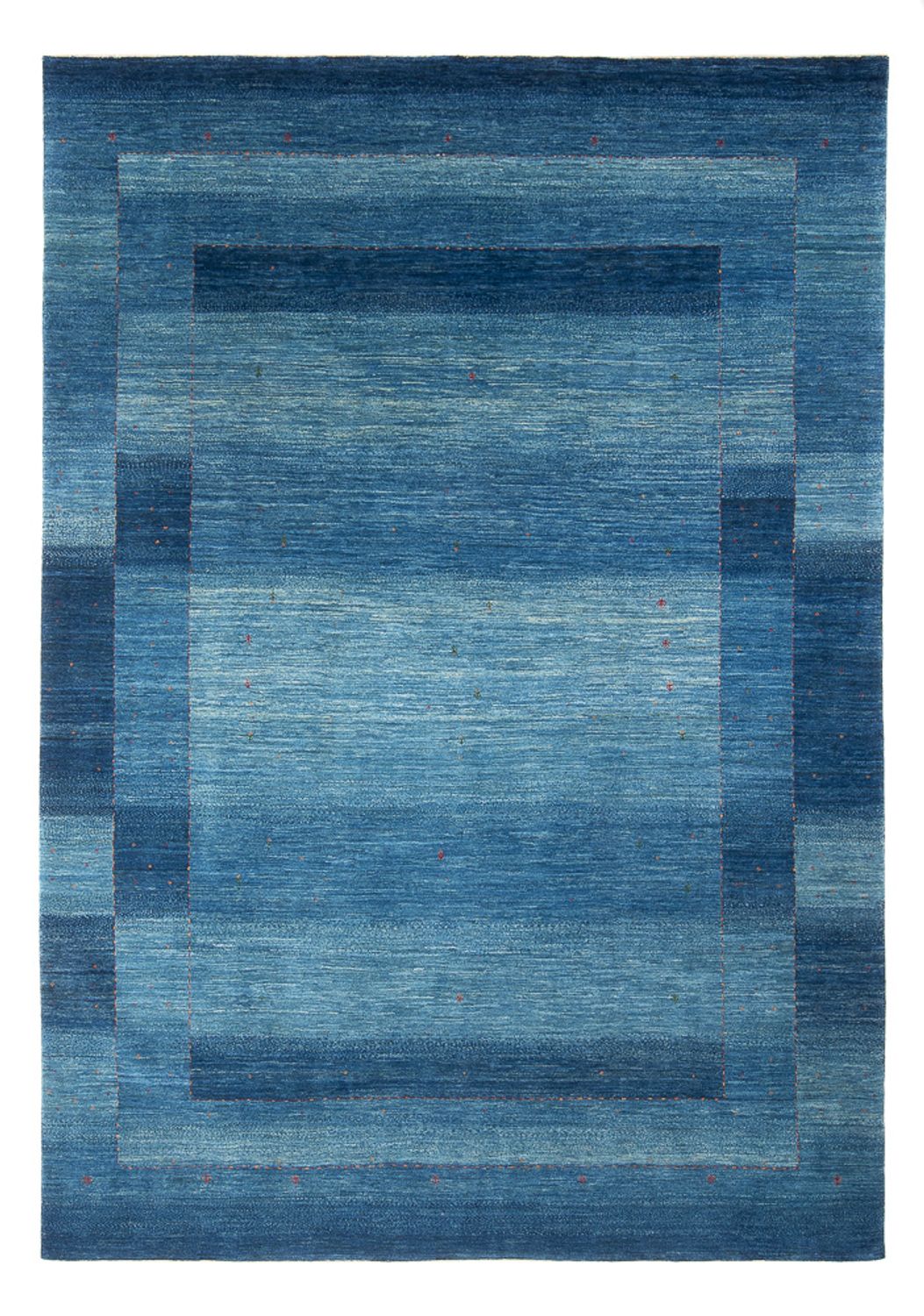 Gabbeh Rug - Loribaft Perser - 297 x 216 cm - sea blue