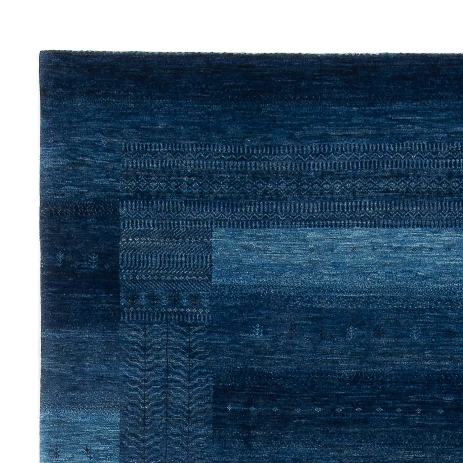 Gabbeh Rug - Loribaft Perser - 322 x 226 cm - dark blue