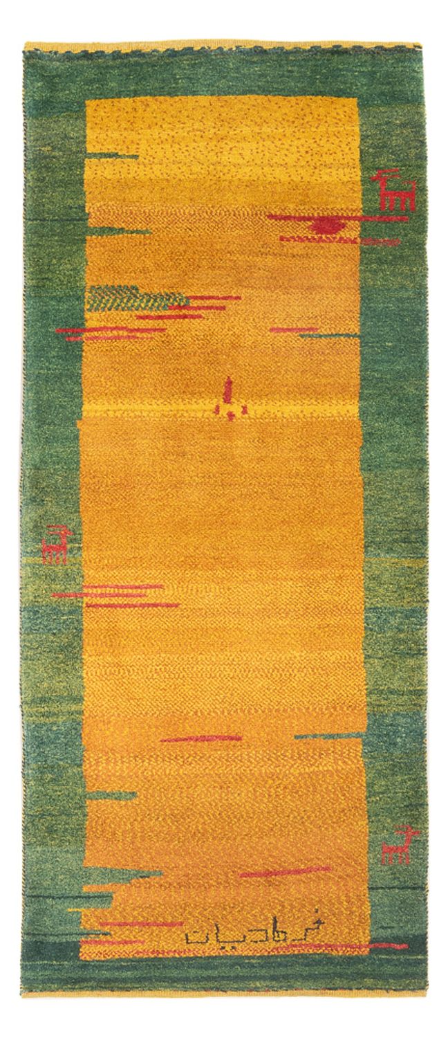 Runner Gabbeh Rug - Perser - 198 x 75 cm - multicolored