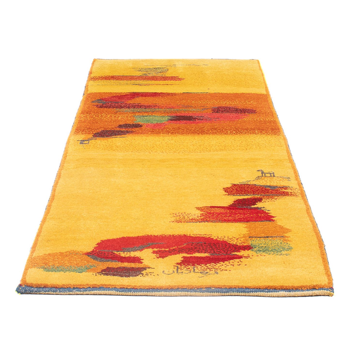 Runner Gabbeh Rug - Perser - 213 x 85 cm - multicolored