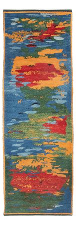 Runner Gabbeh Rug - Perser - 242 x 78 cm - multicolored