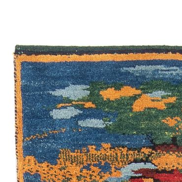 Runner Gabbeh Rug - Perser - 242 x 78 cm - multicolored