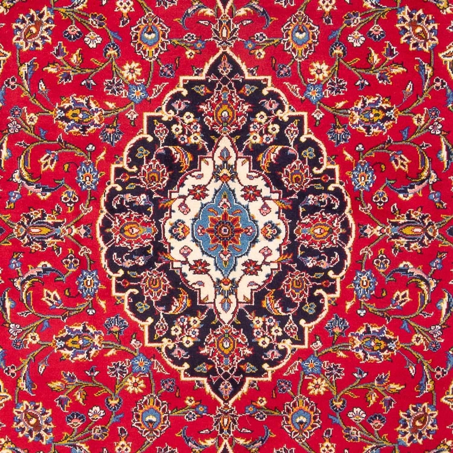 Perser Rug - Keshan - 296 x 203 cm - red