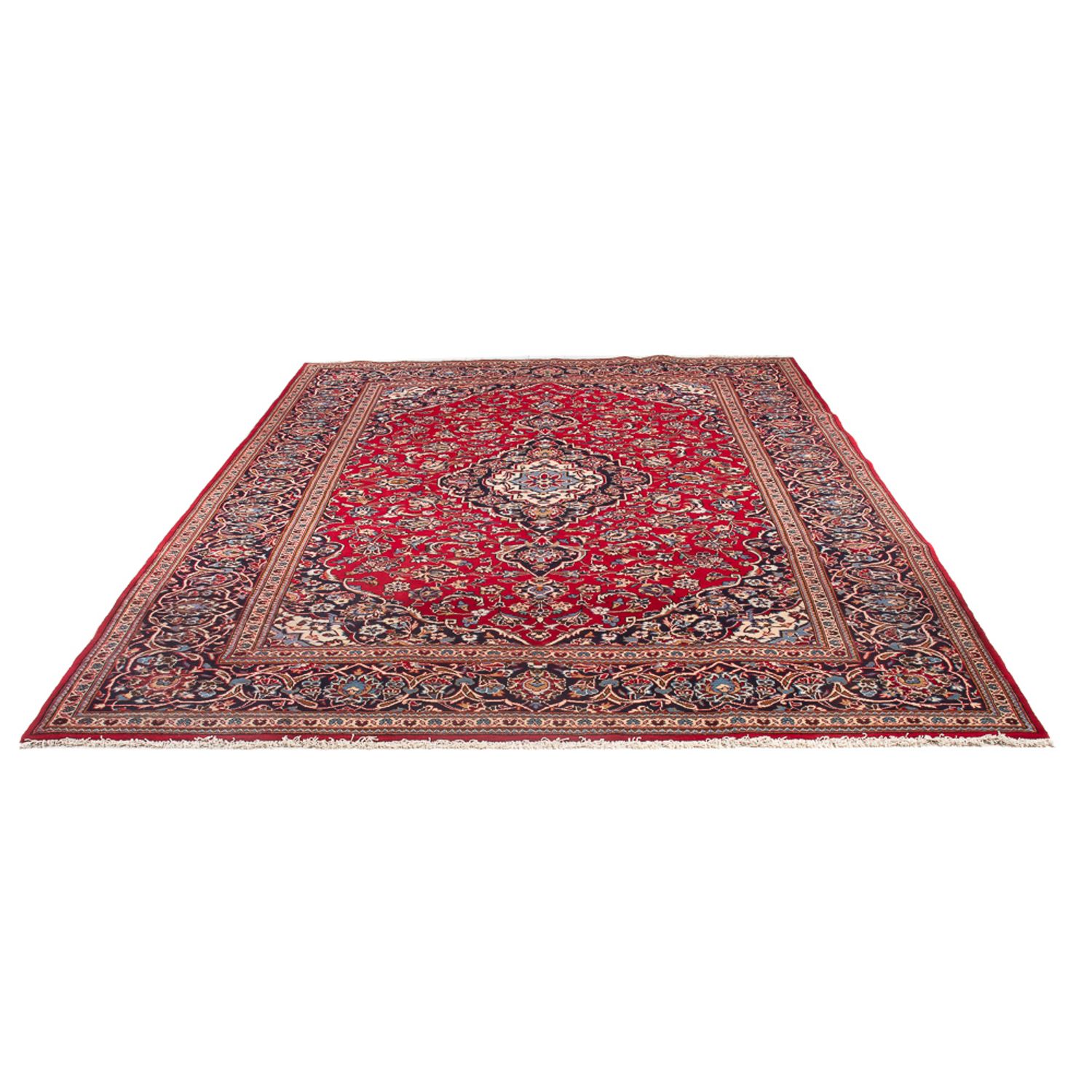 Perser Rug - Keshan - 300 x 205 cm - red