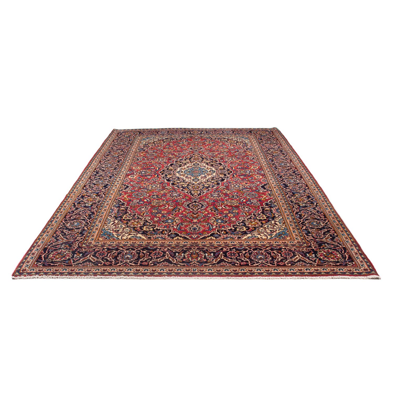 Perser Rug - Keshan - 312 x 196 cm - light red