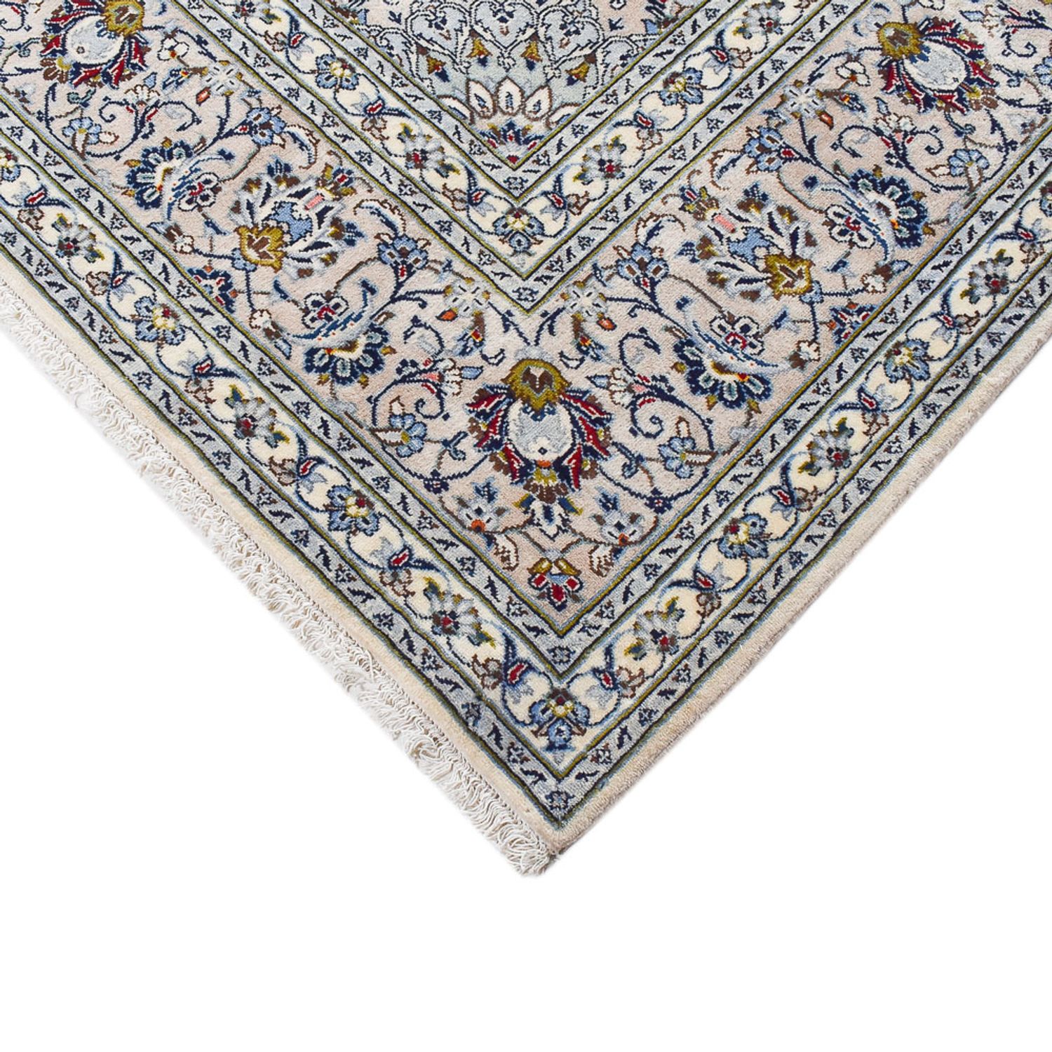 Perser Rug - Keshan - Royal - 348 x 250 cm - grey