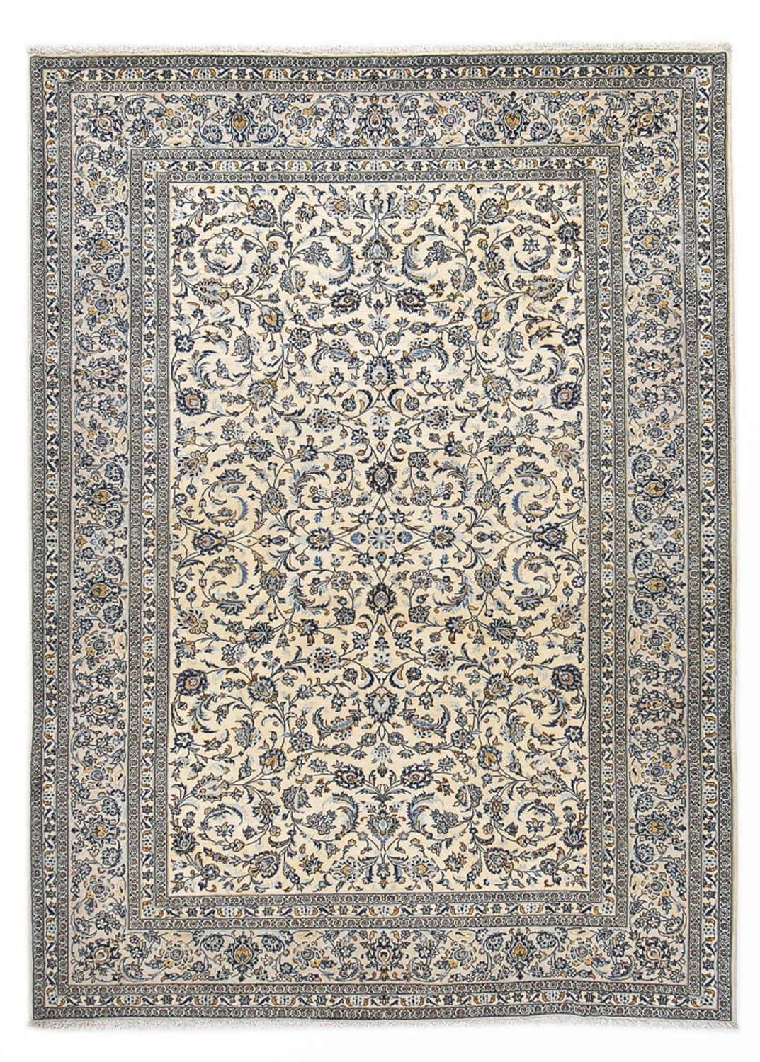 Perser Rug - Keshan - Royal - 351 x 250 cm - grey