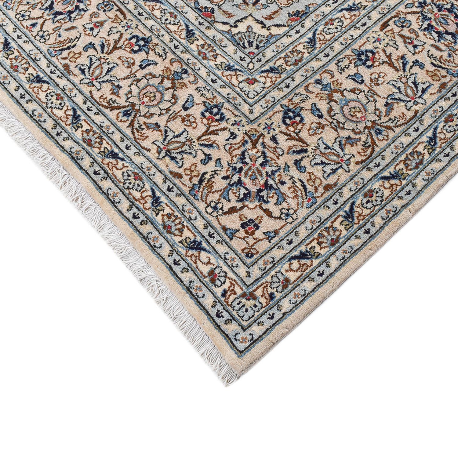 Perser Rug - Keshan - Royal - 358 x 250 cm - grey