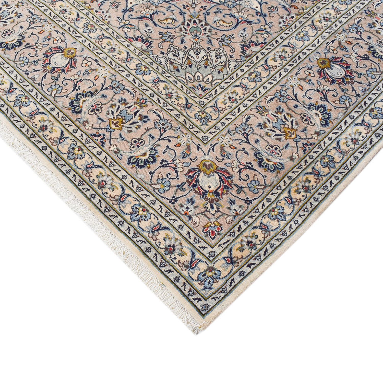 Perser Rug - Keshan - Royal - 352 x 245 cm - grey