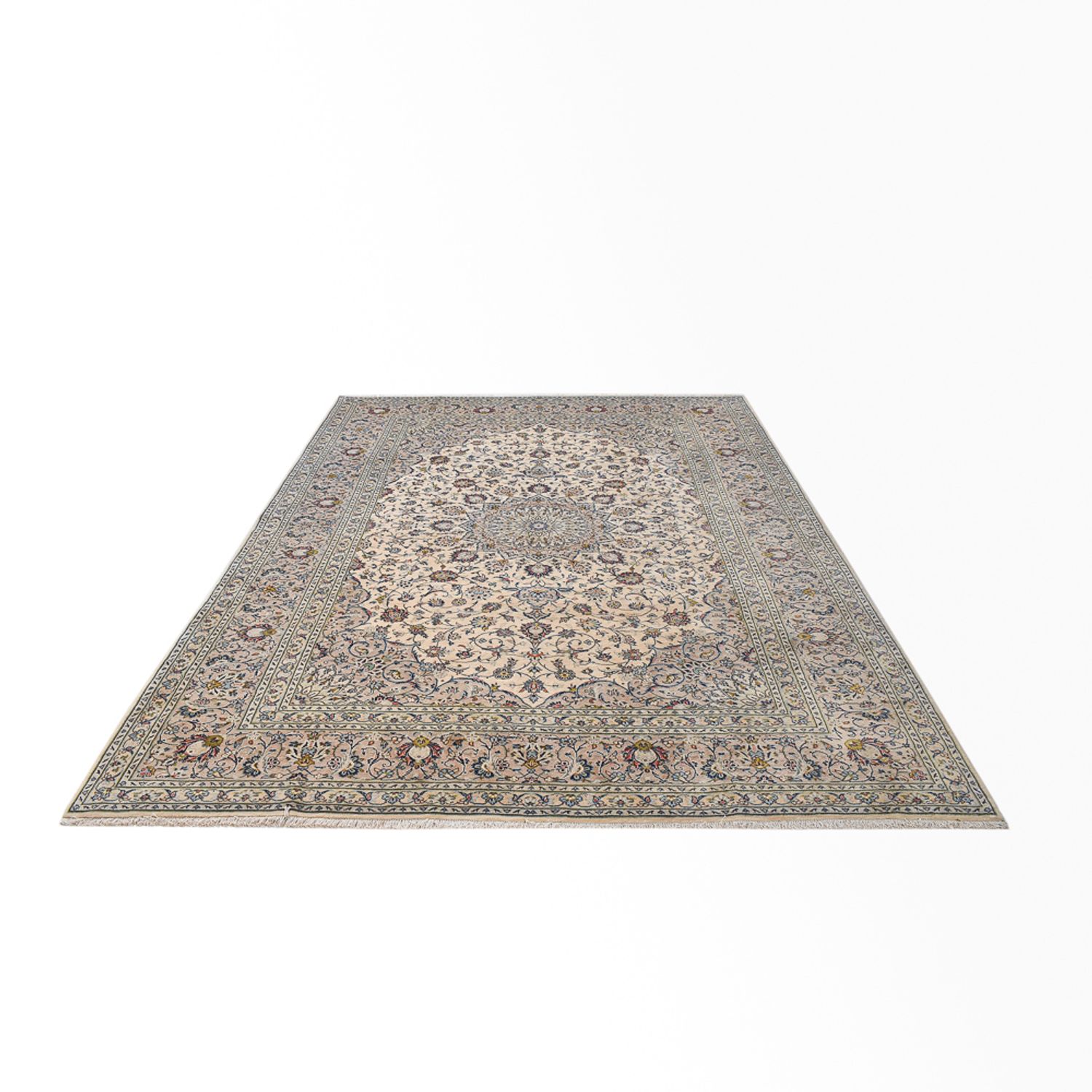 Perser Rug - Keshan - Royal - 350 x 248 cm - sand