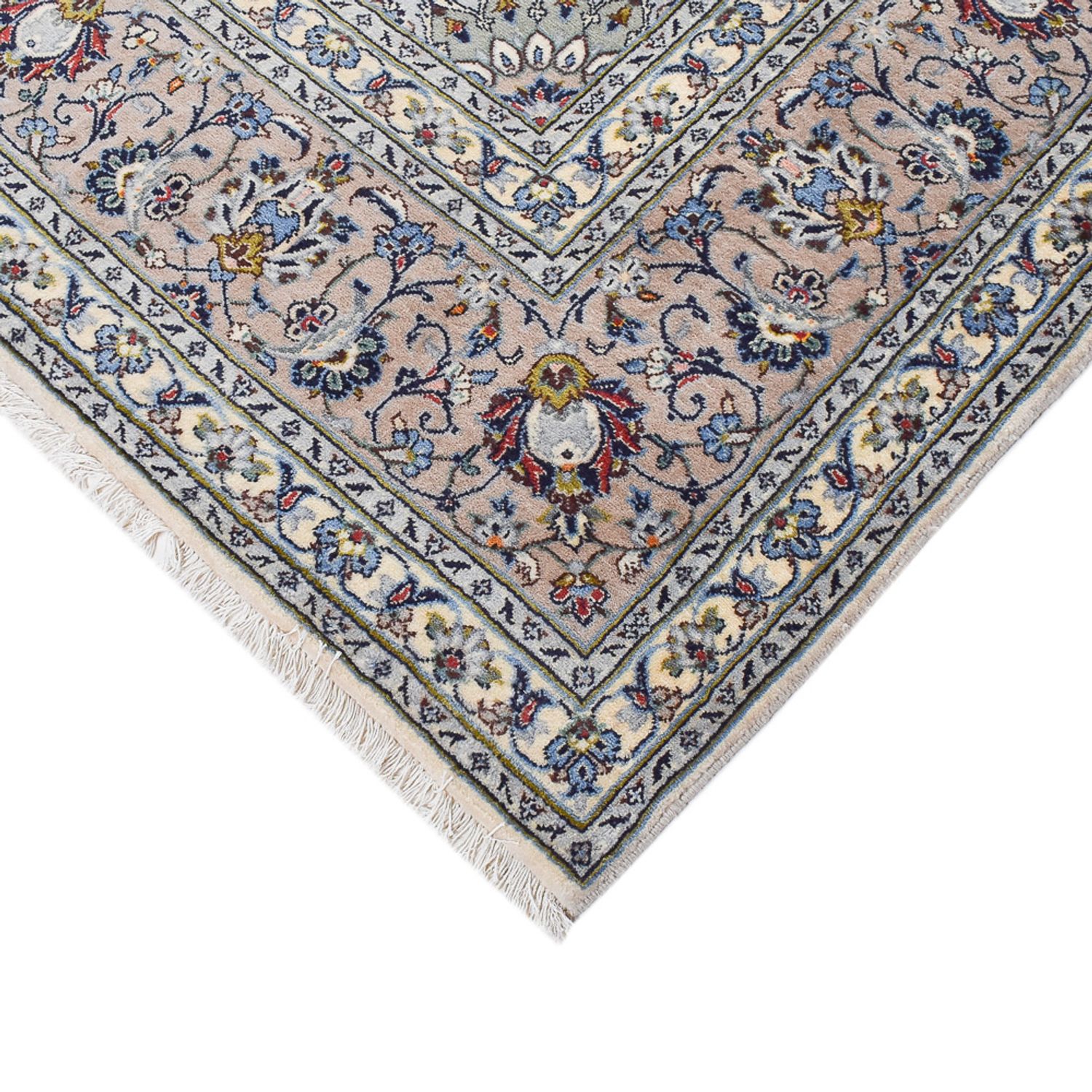 Perser Rug - Keshan - Royal - 350 x 246 cm - grey