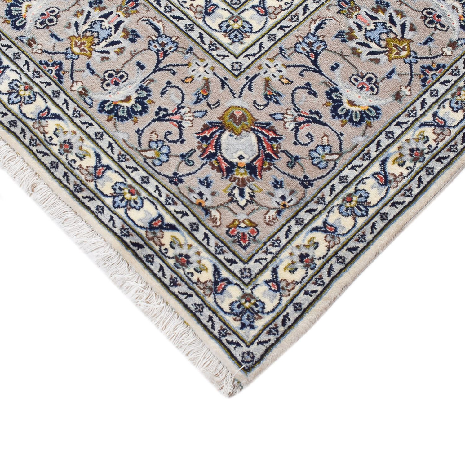 Perser Rug - Keshan - Royal - 335 x 247 cm - grey