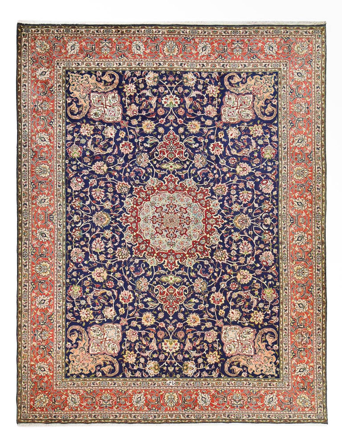 Perser Rug - Tabriz - Royal - 402 x 303 cm - dark blue