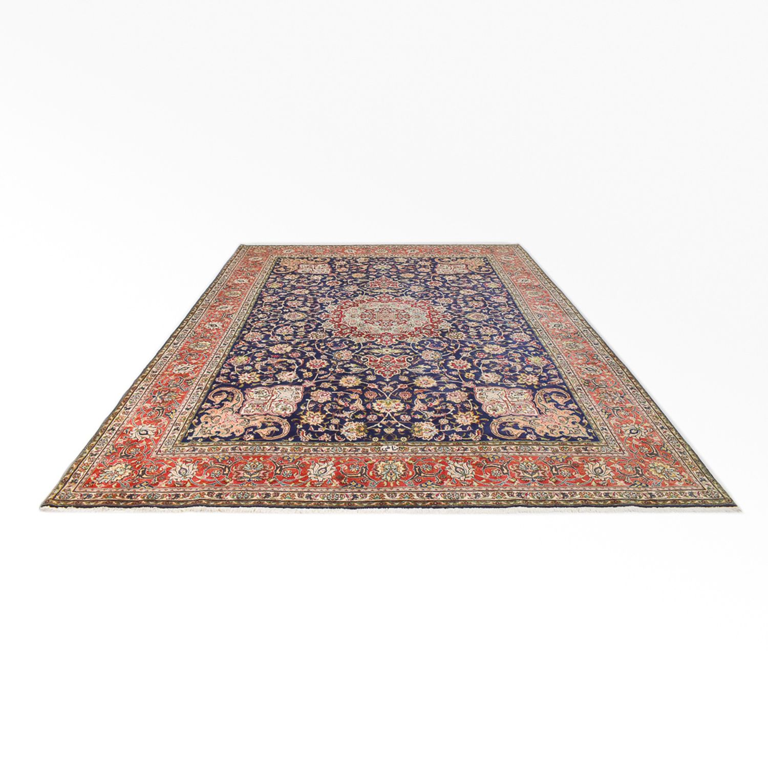 Perser Rug - Tabriz - Royal - 402 x 303 cm - dark blue