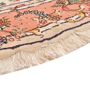 Perser Rug - Tabriz - Premium round  - 200 x 200 cm - cream