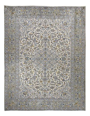 Perser Rug - Keshan - Royal - 350 x 285 cm - grey