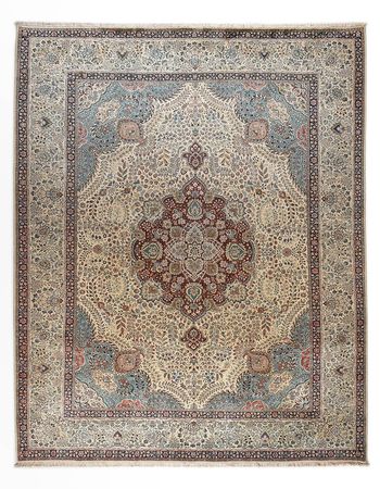 Perser Rug - Tabriz - Royal - 389 x 306 cm - sand