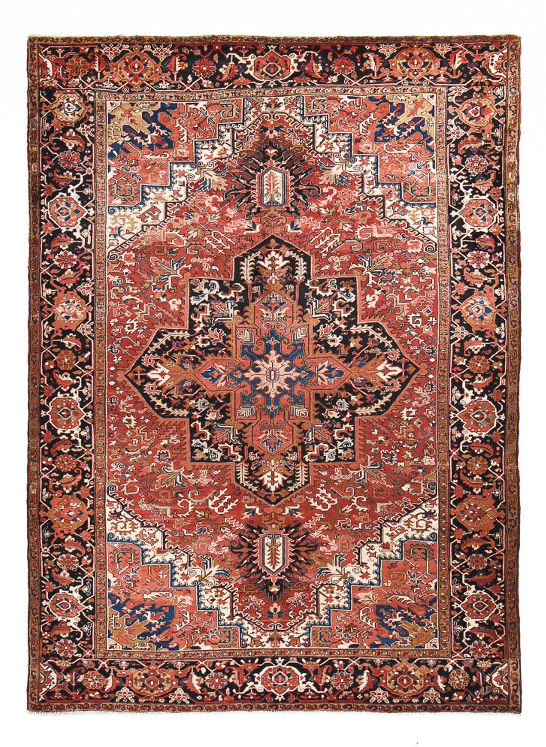 Perser Rug - Nomadic - 406 x 300 cm - light red