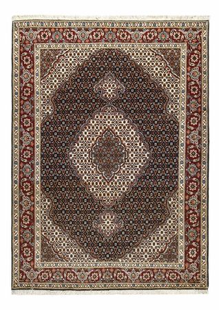 Perser Rug - Tabriz - Royal - 201 x 148 cm - dark brown