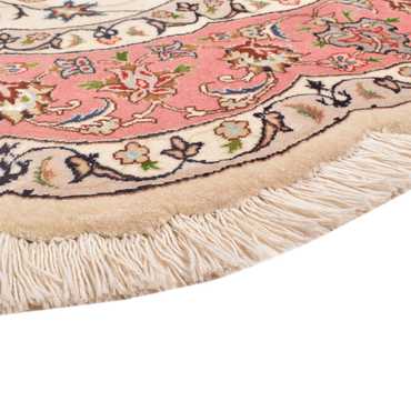 Perser Rug - Tabriz - Royal round  - 200 x 200 cm - cream