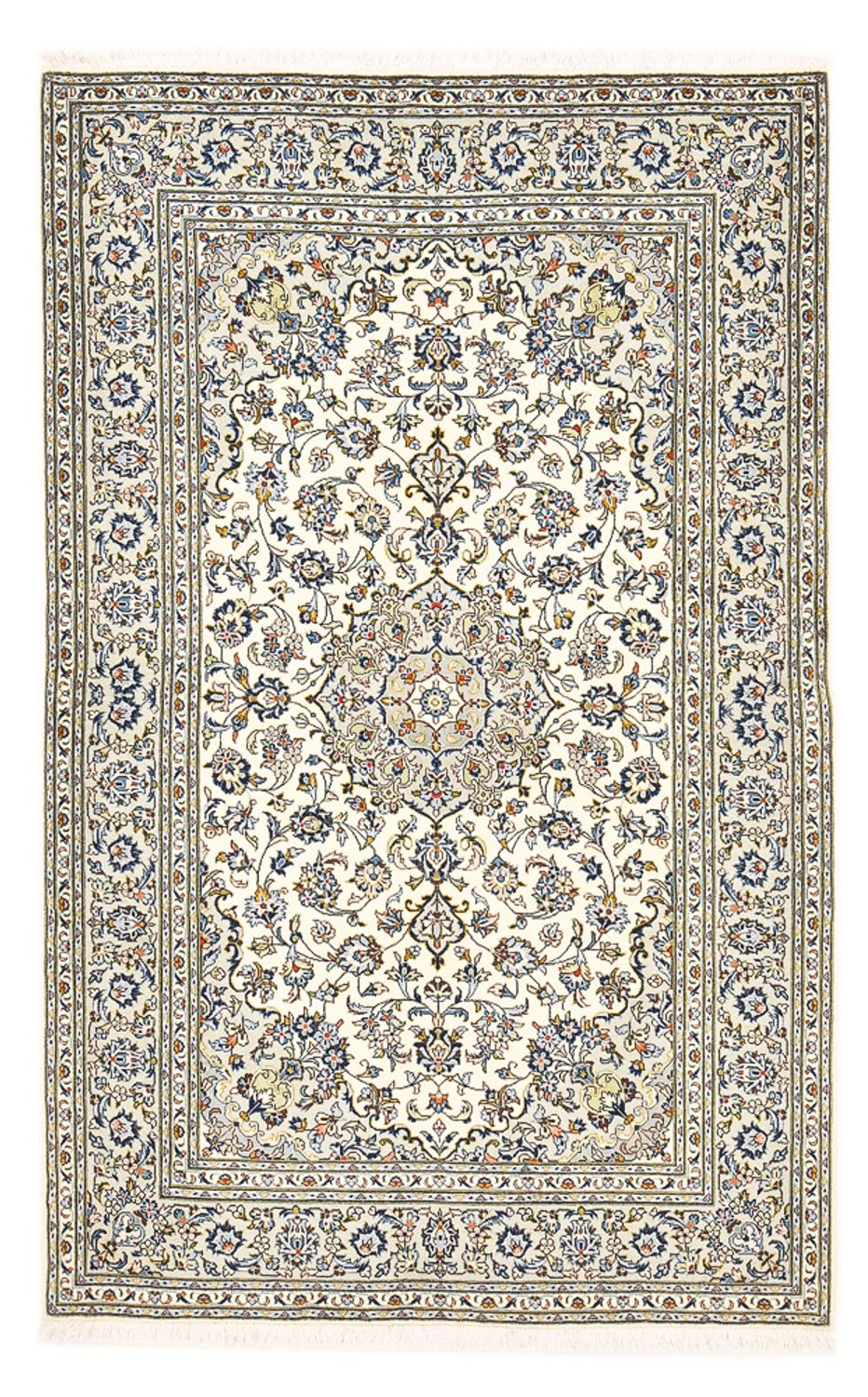 Perser Rug - Keshan - 220 x 140 cm - light grey