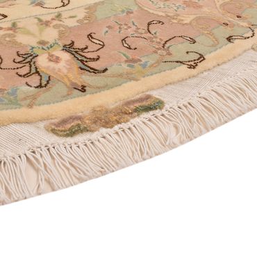 Perser Rug - Tabriz - Royal round  - 150 x 150 cm - beige