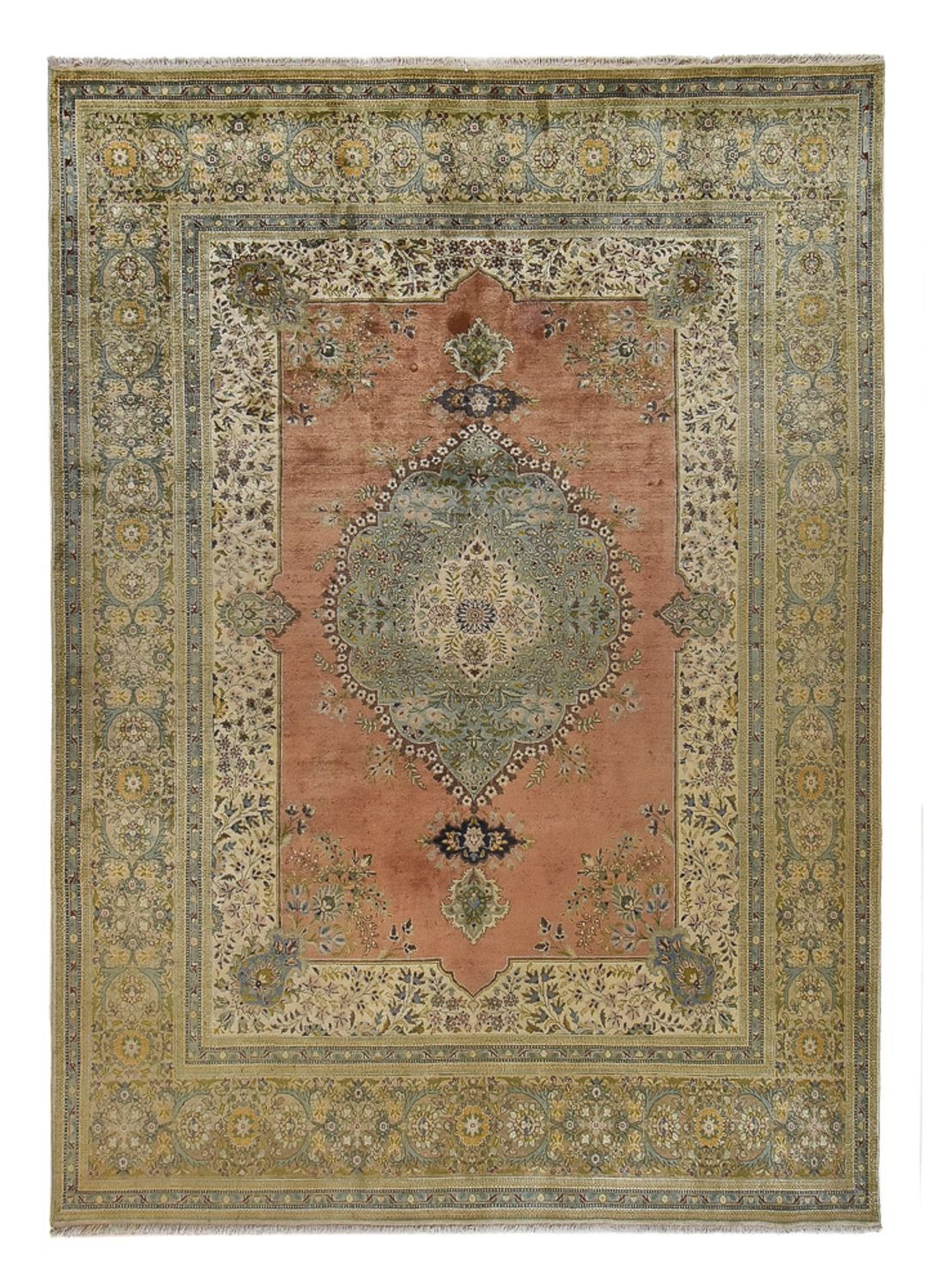 Perser Rug - Classic - 410 x 298 cm - olive green