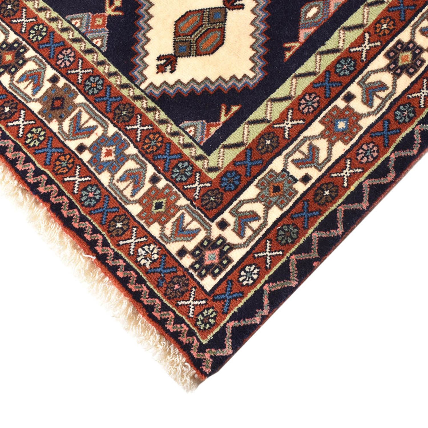 Perser Rug - Nomadic - 205 x 150 cm - multicolored