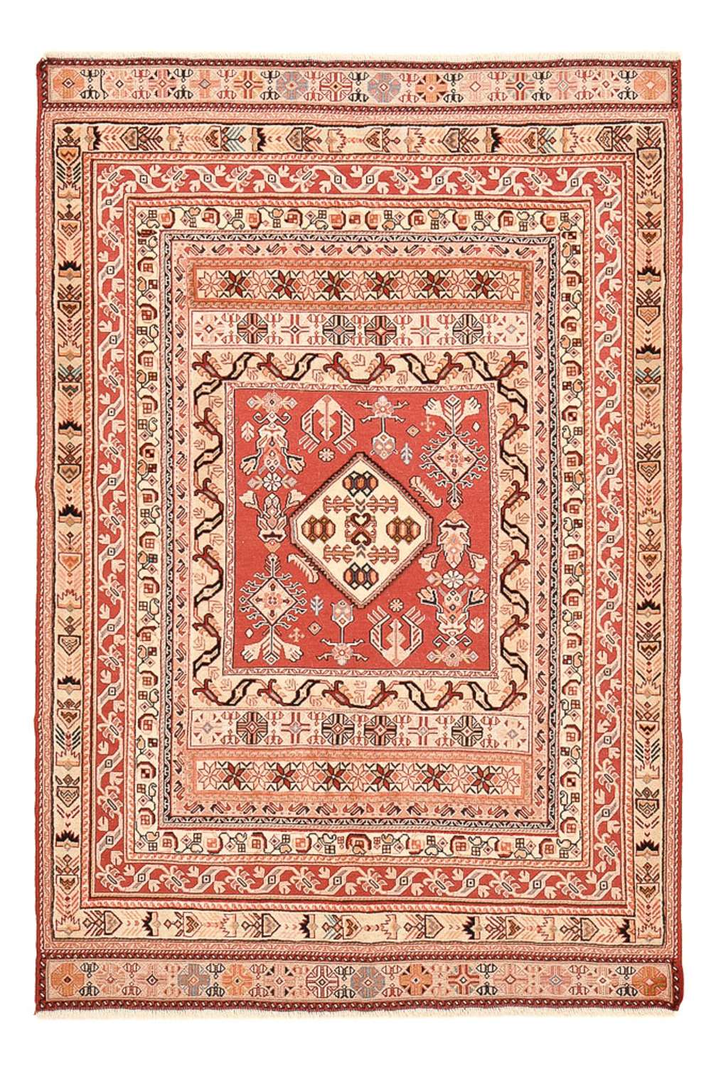 Kelim Rug - Oriental - 195 x 135 cm - light red