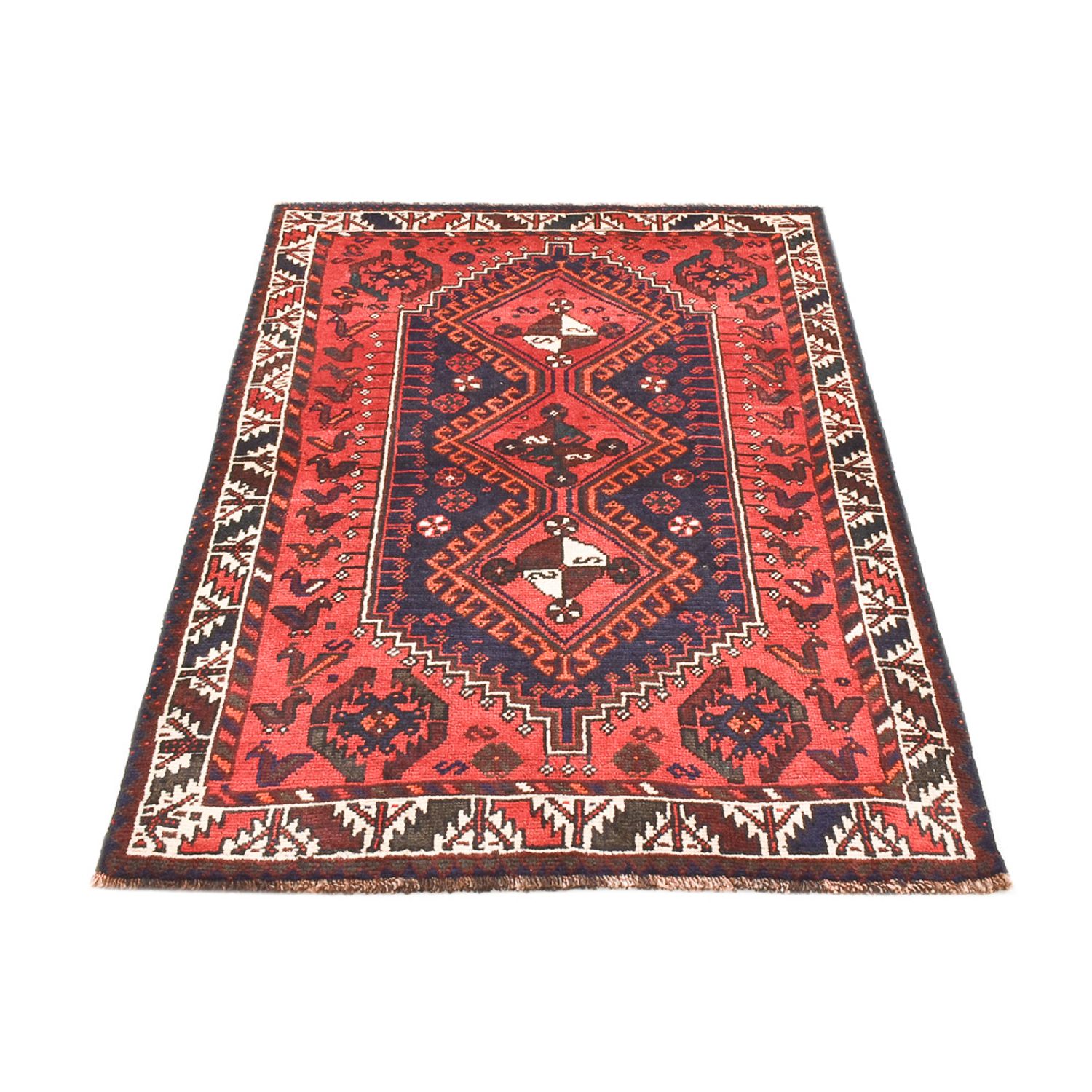 Perser Rug - Nomadic - 163 x 112 cm - red