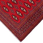 Turkaman Rug - 175 x 128 cm - red