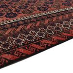 Runner Turkaman Rug - 219 x 114 cm - light red