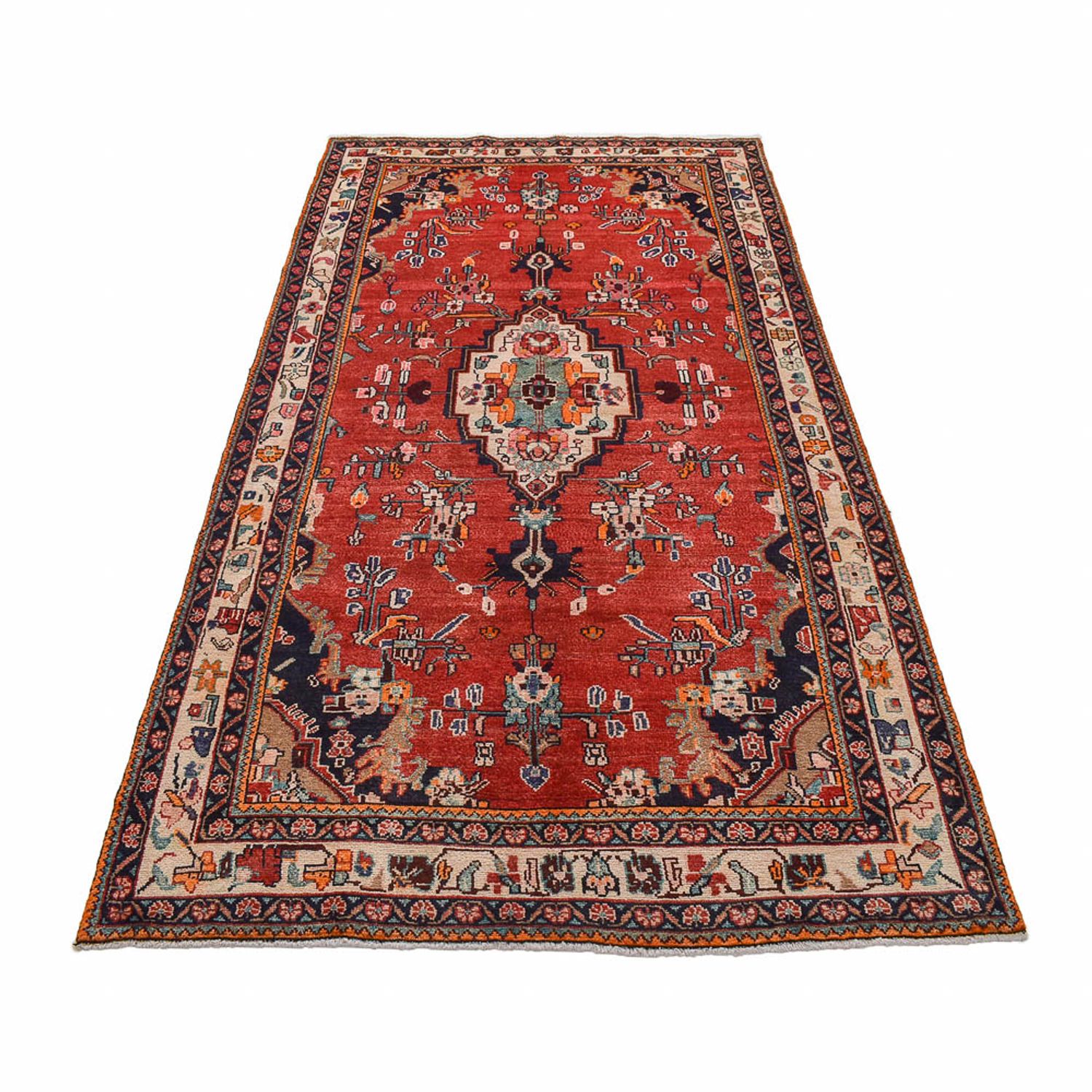 Perser Rug - Nomadic - 280 x 151 cm - red