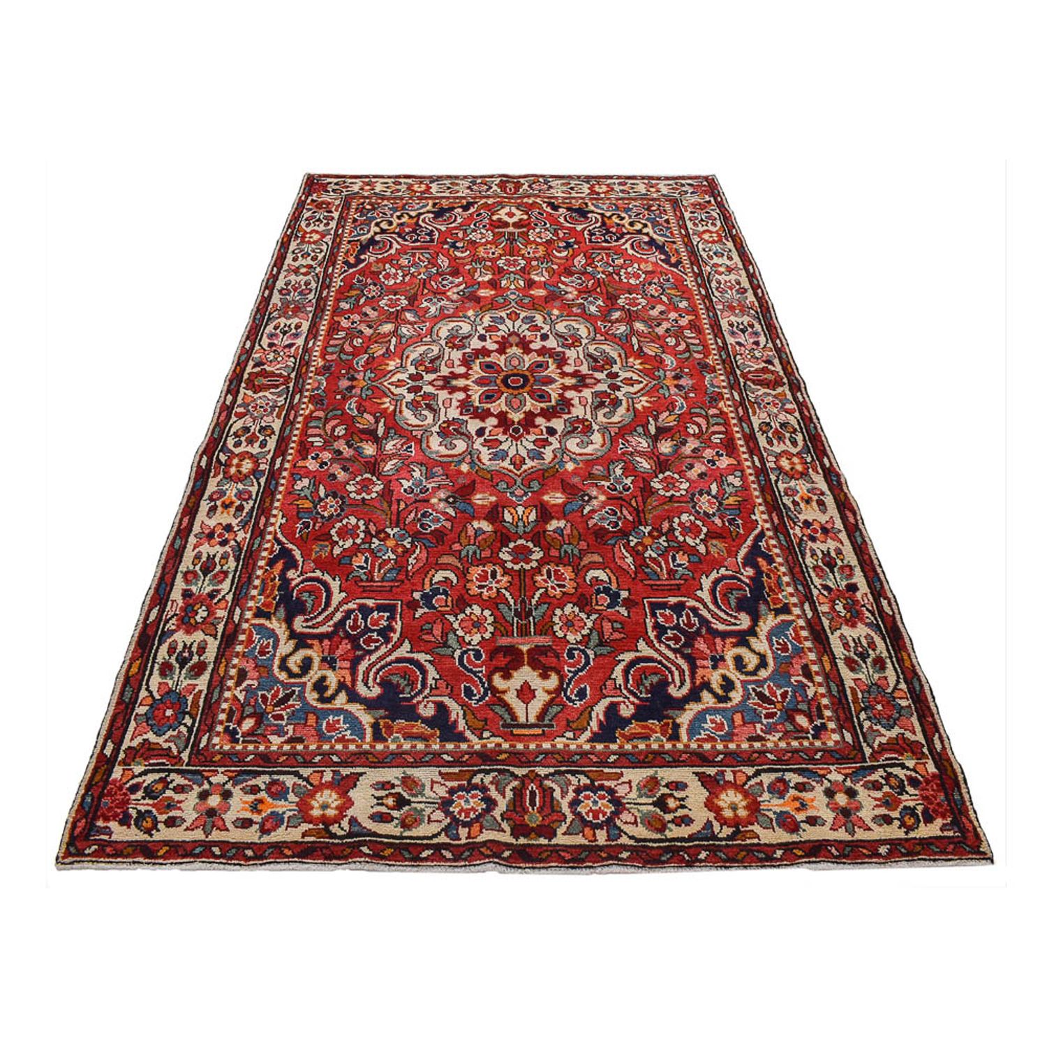 Perser Rug - Nomadic - 283 x 162 cm - red