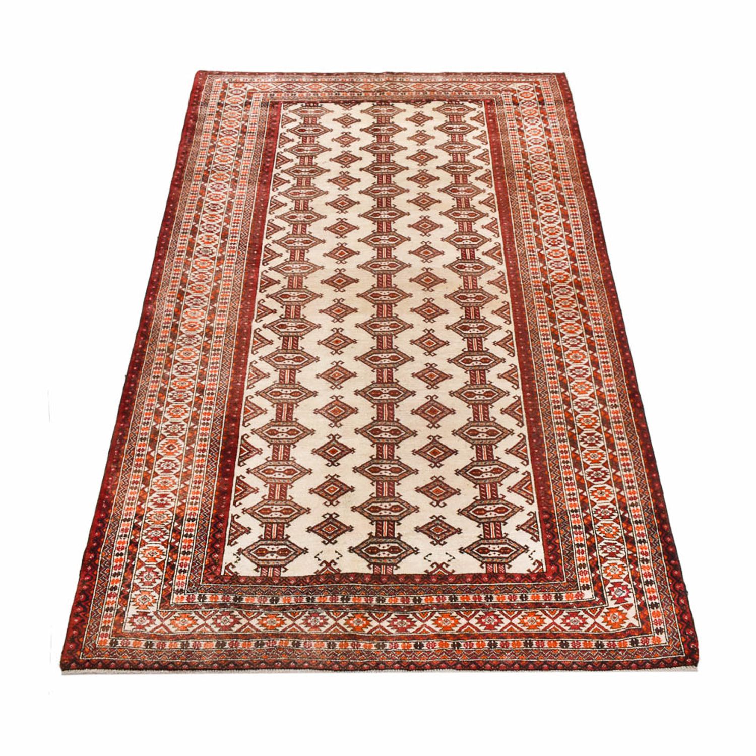 Turkaman Rug - 204 x 121 cm - beige