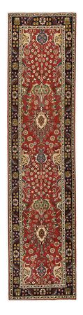 Runner Perser Rug - Tabriz - 306 x 72 cm - red