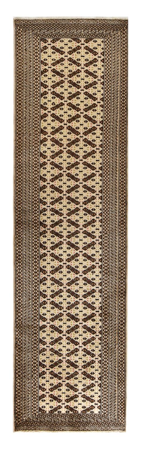 Runner Turkaman Rug - 285 x 79 cm - sand