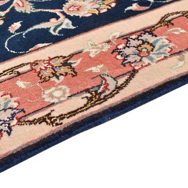 Runner Perser Rug - Tabriz - Royal - 191 x 78 cm - dark blue